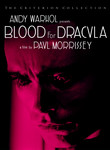 Andy Warhol's Dracula (Blood for Dracula) poster